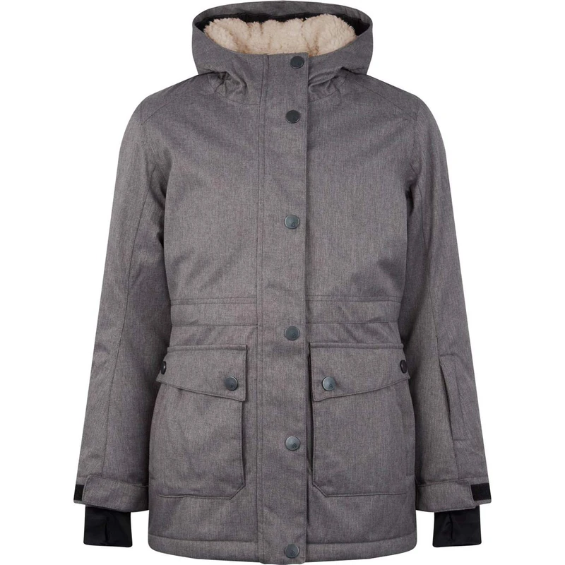 Firefly Kids Daisy Jacket - Melange Anthracite, Size 152