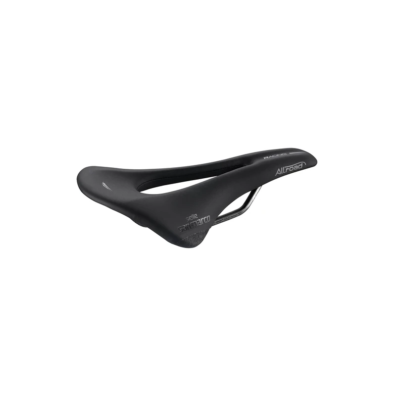 Selle San Marco AllRoad Open-Fit Racing Saddle, Black, Wide (L3)