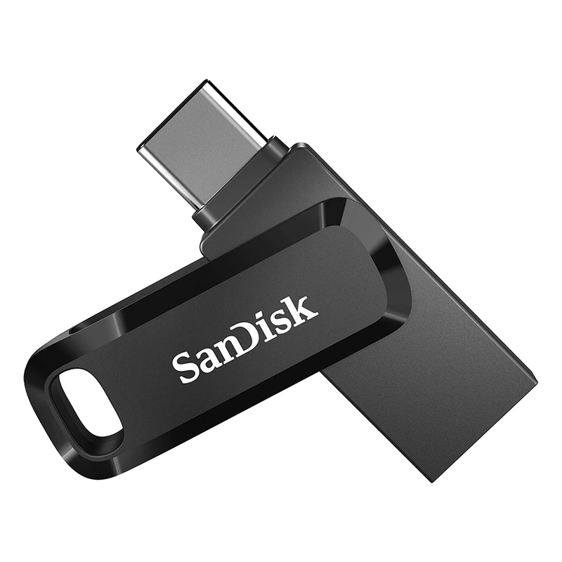 SanDisk Ultra Dual Drive Go USB flash drive 64 GB USB Type-A / USB Type-C 3.2 Gen 1 (3.1 Gen 1) Black