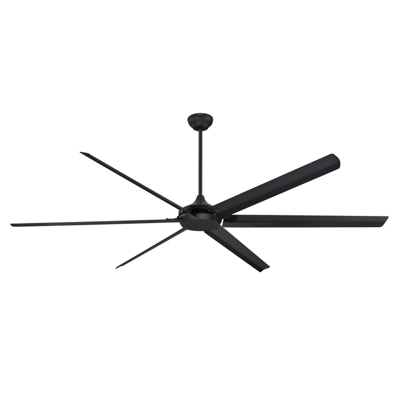 Westinghouse Lighting Widespan 254 cm Matte Black Indoor Ceiling Fan With Remote Control and DC Motor