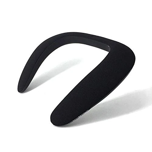 Shoulder Speaker for iPhone 6 Plus Smartphone Wireless Bluetooth Neck (Black)