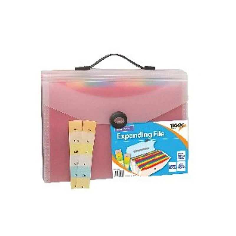Tiger A4 Expanding File, 26-Part, Pack of 6