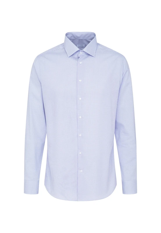 Seidensticker men's business shirt - slim fit - non-iron - Kent collar - long sleeve - 100% cotton