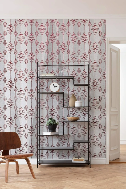 Komar HX4-015 Non-Woven Photo Wallpaper XXL Decorative Art Nouveau Style Bedroom Living Room Office Hallway Size 200 x 280 cm (Width x Height)