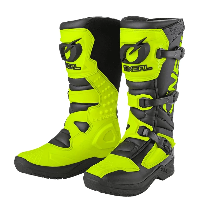 O'NEAL | Motocross Boots | Motorcycle Enduro | Inner Ankle, Foot and Shift Zone Protection, Perforated Lining, Microfibre | Boots RSX | Adult