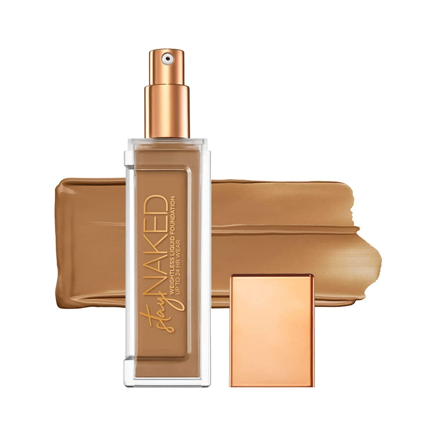 Urban Decay Stay Naked Makeup, Breathable Liquid Foundation with Matte Finish and Medium Coverage, Up to 24 Hour Wear, Vegan Formula, Shade: 50CG, 30ml
