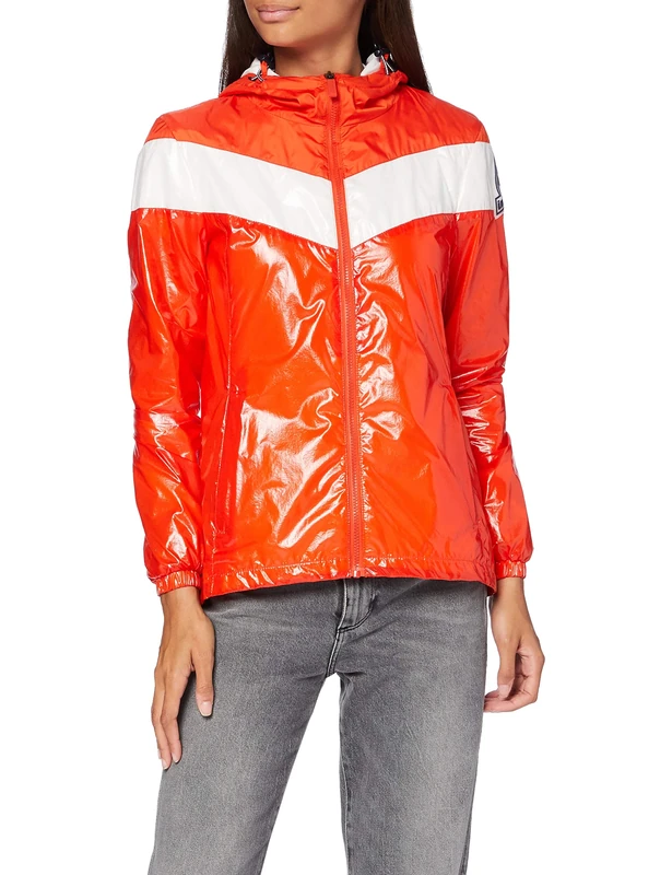 Invicta Women's Giubbino Poppins Coat, Red (Rosso/Ecru' 1421), Xx-Large