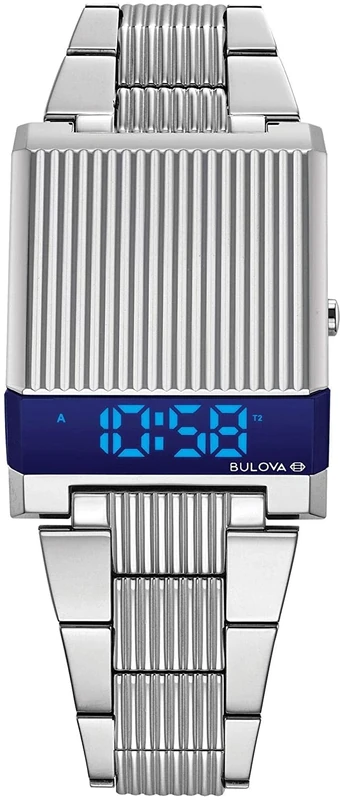 Bulova Mens Digital Watch Computron