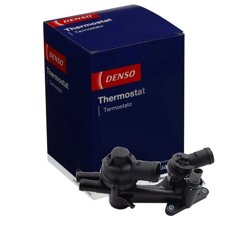 DENSO Automotive Thermostat - DTM87609 - Replacement OEM Engine Thermal Temperature Control Regulator for Reliable and Optimal Cooling