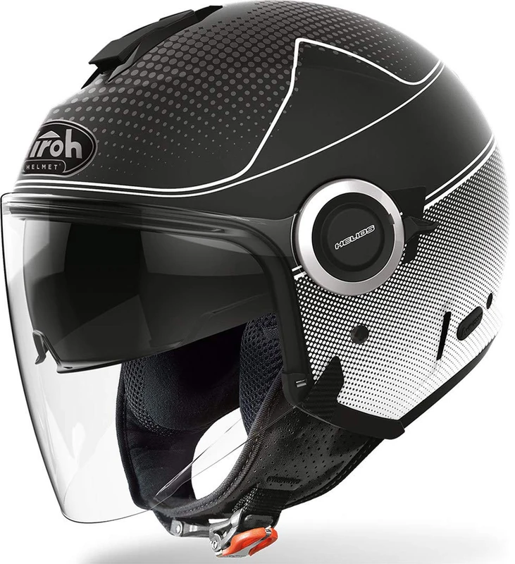 Airoh Helmet Helios Map White Matt S