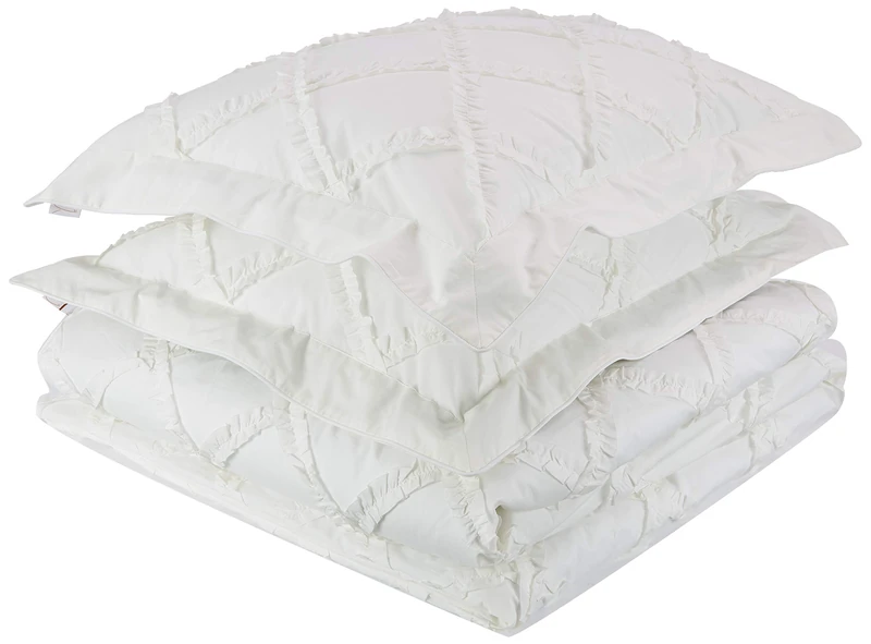 Yellow Madelein Duvet Cover, 100% Percale Cotton, Off-White, 240 x 220 Cm, 1.0 Pieces