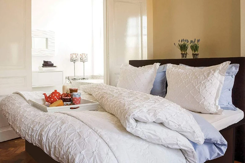 Unbekannt Yellow Duvet Cover Como II 200 White - Image 1