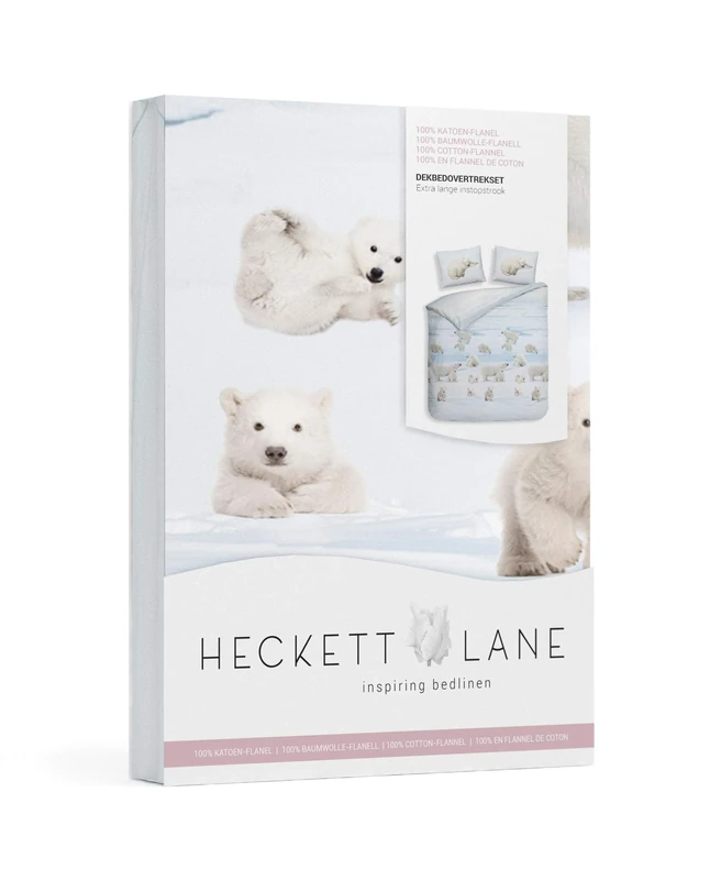 Heckett Lane Duvet Cover, Illusion Blue, 260 x 220 cm