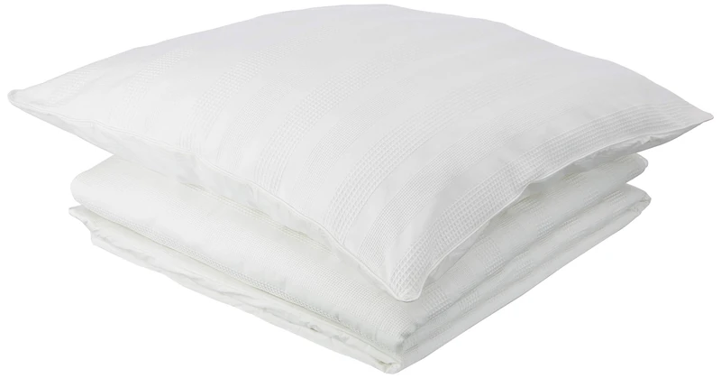 Yellow Kristel Duvet Cover, 100% Cotton, Off-White, 135 x 200 Cm, 1.0 Pieces - Image 1
