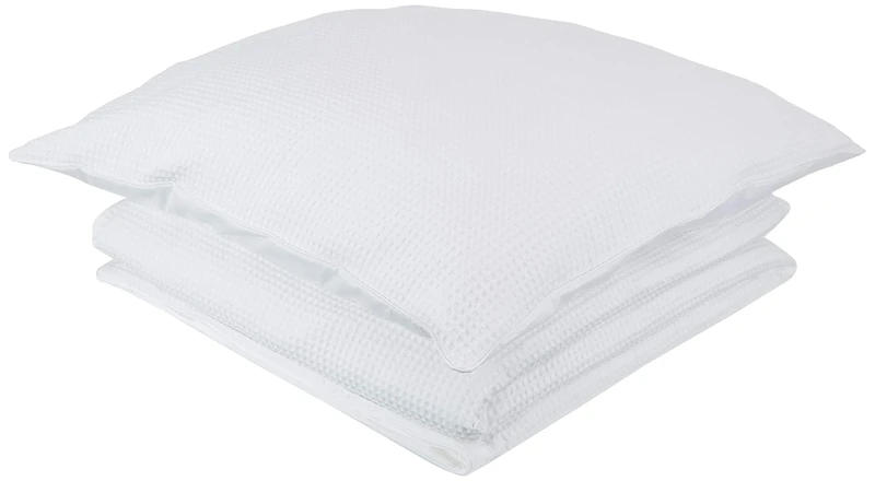 Yellow Wallis Duvet Cover, 100% Percal Cotton, White, 155 x 220 Cm, 1.0 Pieces