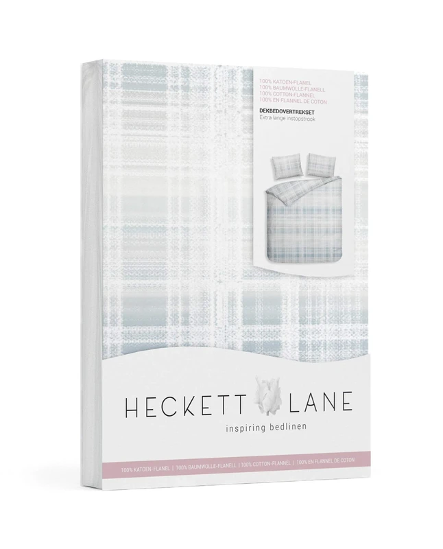 Heckett Lane Duvet Cover, Illusion Blue, 260 x 220 cm
