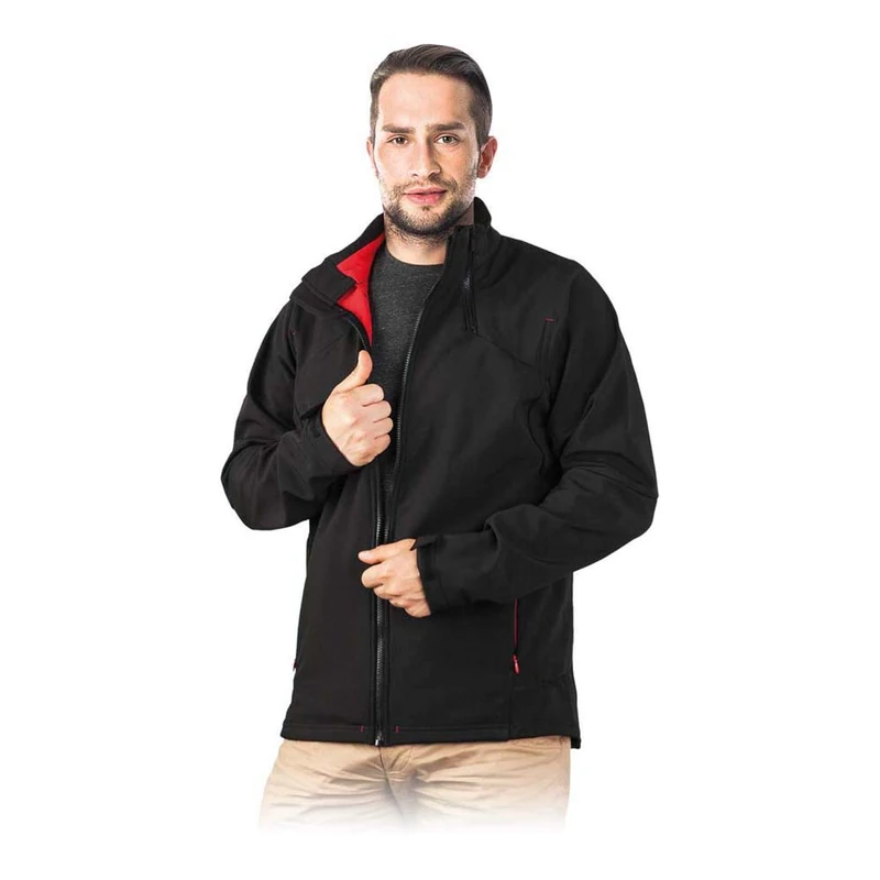 Leber&Hollman LH-Bullock_Bl Protective Jacket, Black, Large Size