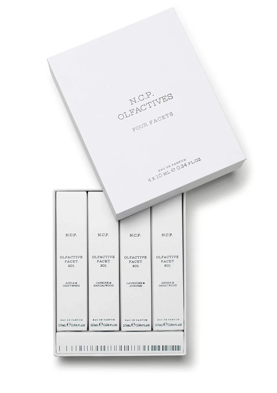 N.C.P. Olfactives Four Facets Eau de Parfum Fragrance set 4x10ml