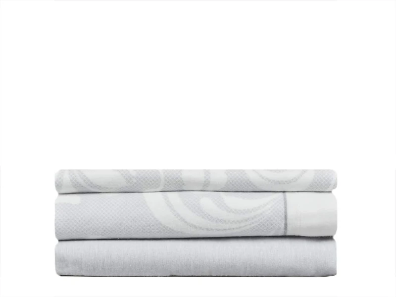 MI CASA FRANELA Bed 180 cm Grey 4 Pieces, Flannel, S.franela Janin Cama 180cm Gris 4pzs