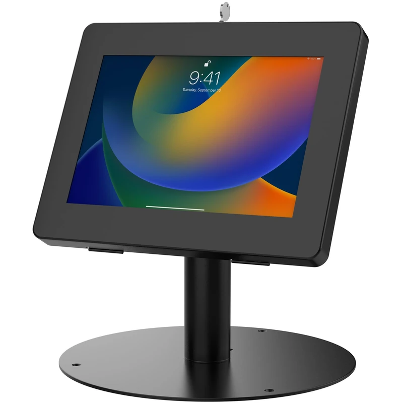 CTA Digital Hyperflex Security Kiosk Stand for Tablets (Black)