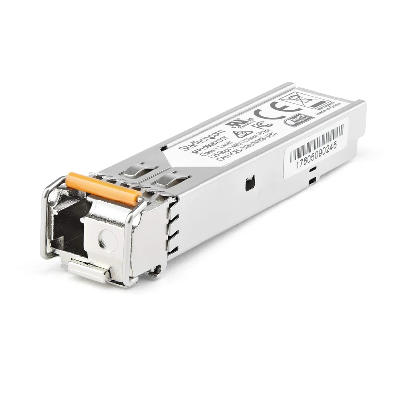 StarTech.com Dell EMC SFP-1G-BX80-D Compatible SFP Module - 1000BASE-BX-D - 1 Gigabit Ethernet BiDi Fiber Single Strand SFP - LC 80km (SFP1GBX80DES) - Image 1