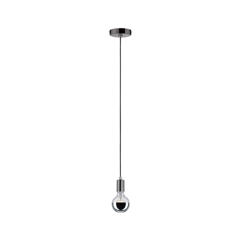 Paulmann 79754 Pendant luminaire Larus max. 20 watt IP44 Pendant lamp Black Chrome Pendant lamp Metal Pendant luminaire E27