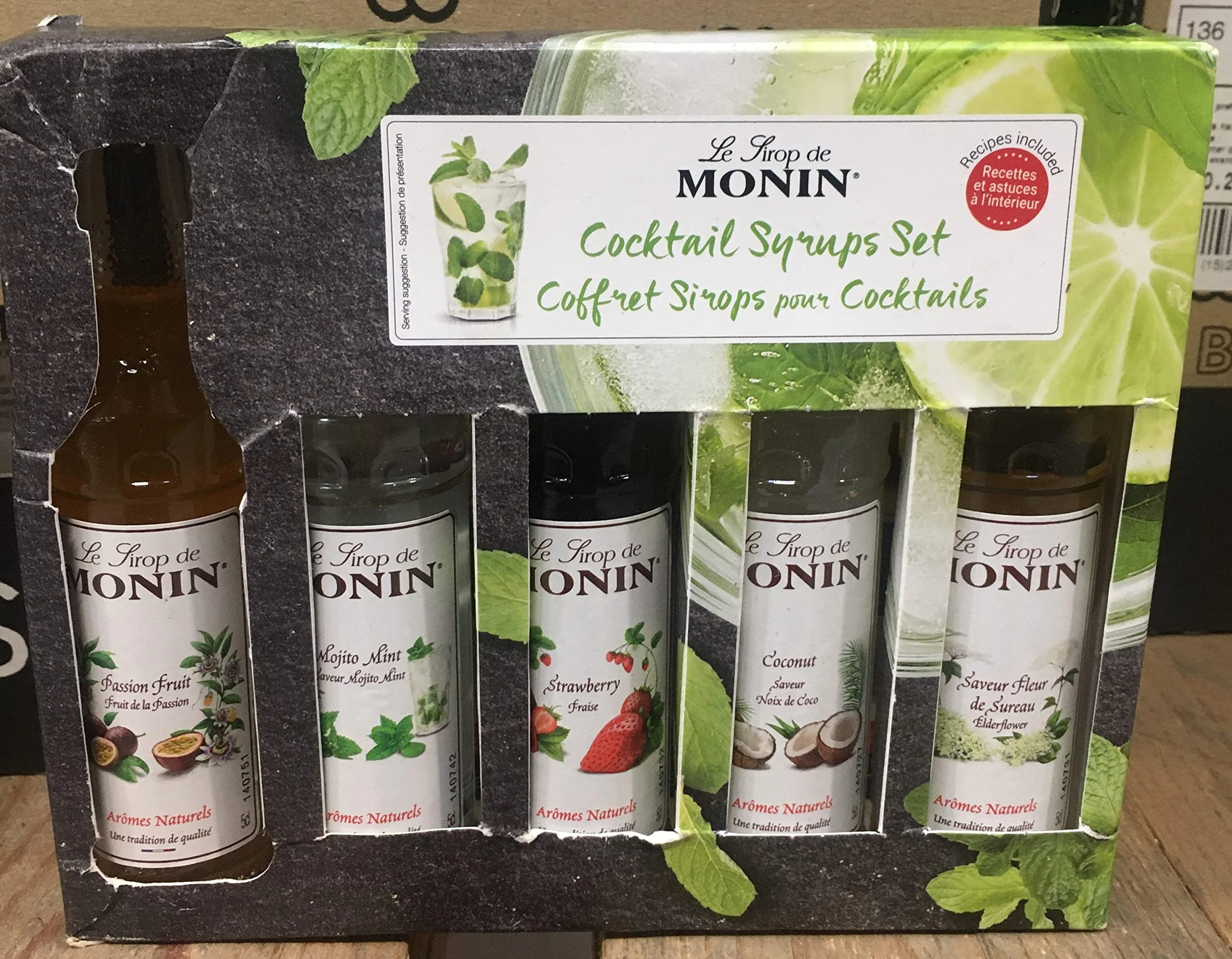 Le Sirop De Monin Cocktail Syrups Set