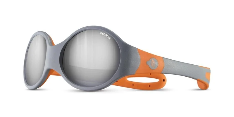 Julbo Unisex Kids Loop L Sunglasses, Dark Grey/Orange, 3-5 Years - Image 1