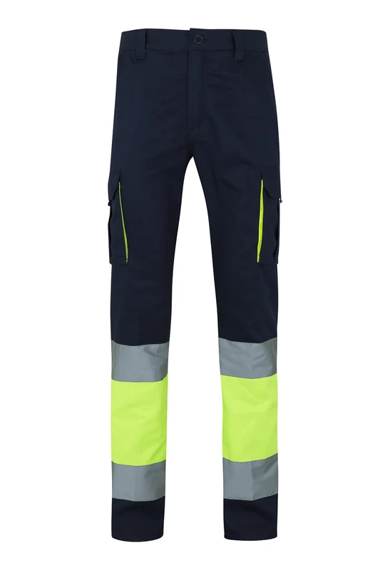 VELILLA, Navy Blue/Neon Yellow, 3XL - Image 1