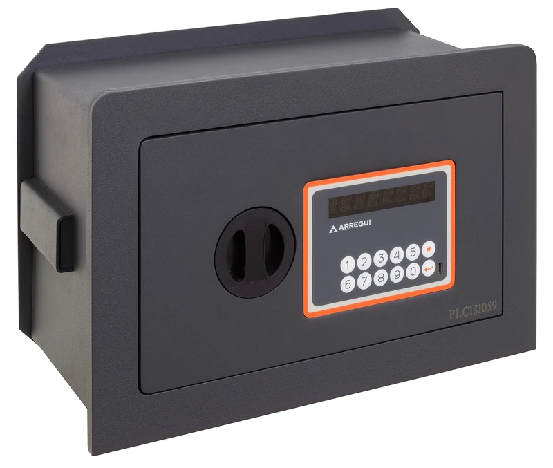 Arregui 181110 Plus-C Electronic Wall Safe with Extendable Bottom