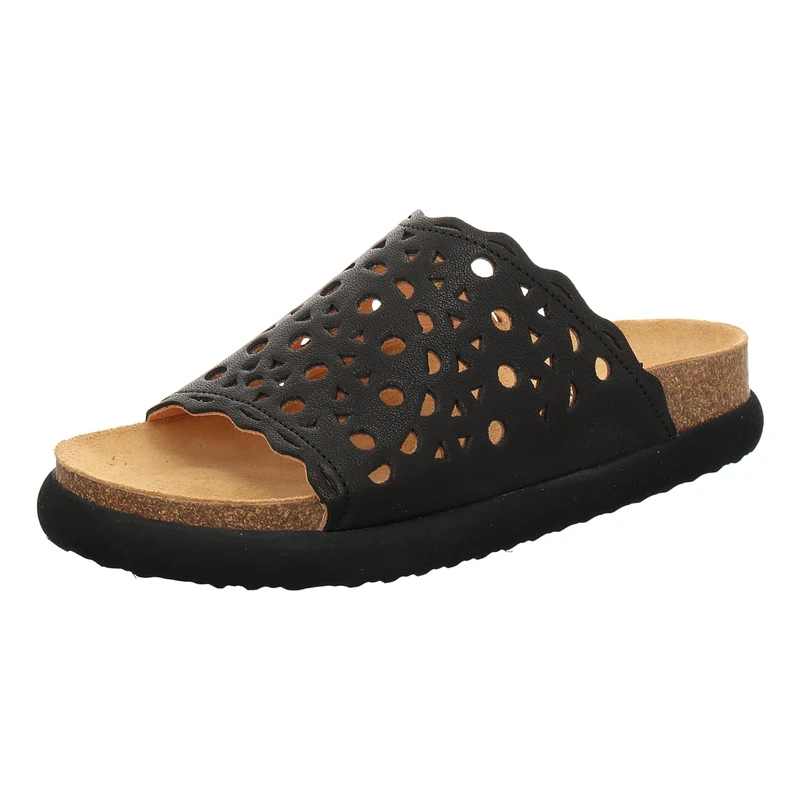Think! Women's Moe Sustainable Mules, 0000 Black, 39 EU