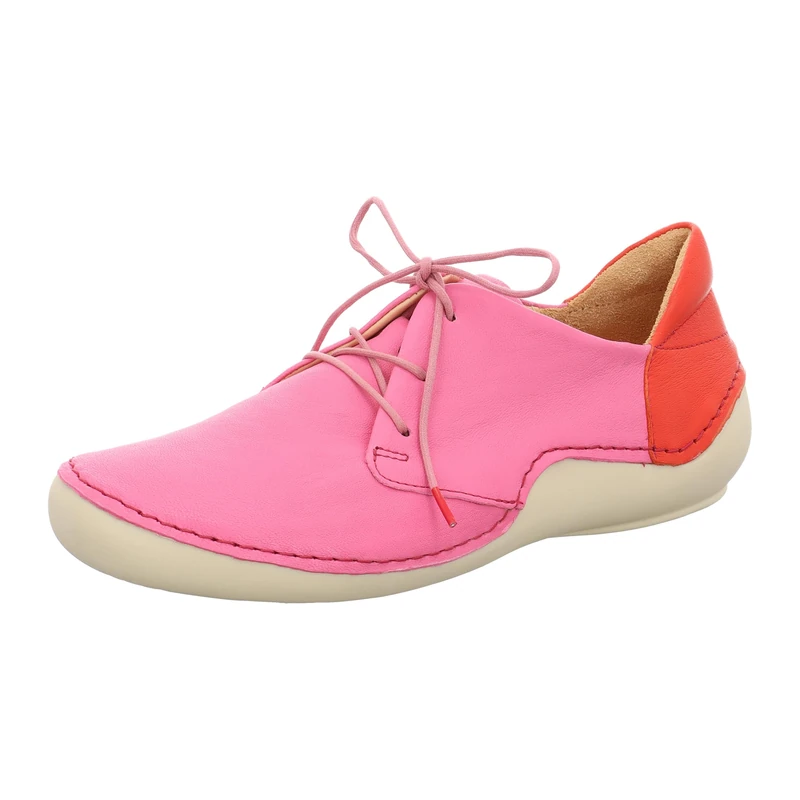 Think! Women's Kapsl Chrome-Free Tanned Sustainable Sneaker, 5000 Fuxia Estate, 5 UK