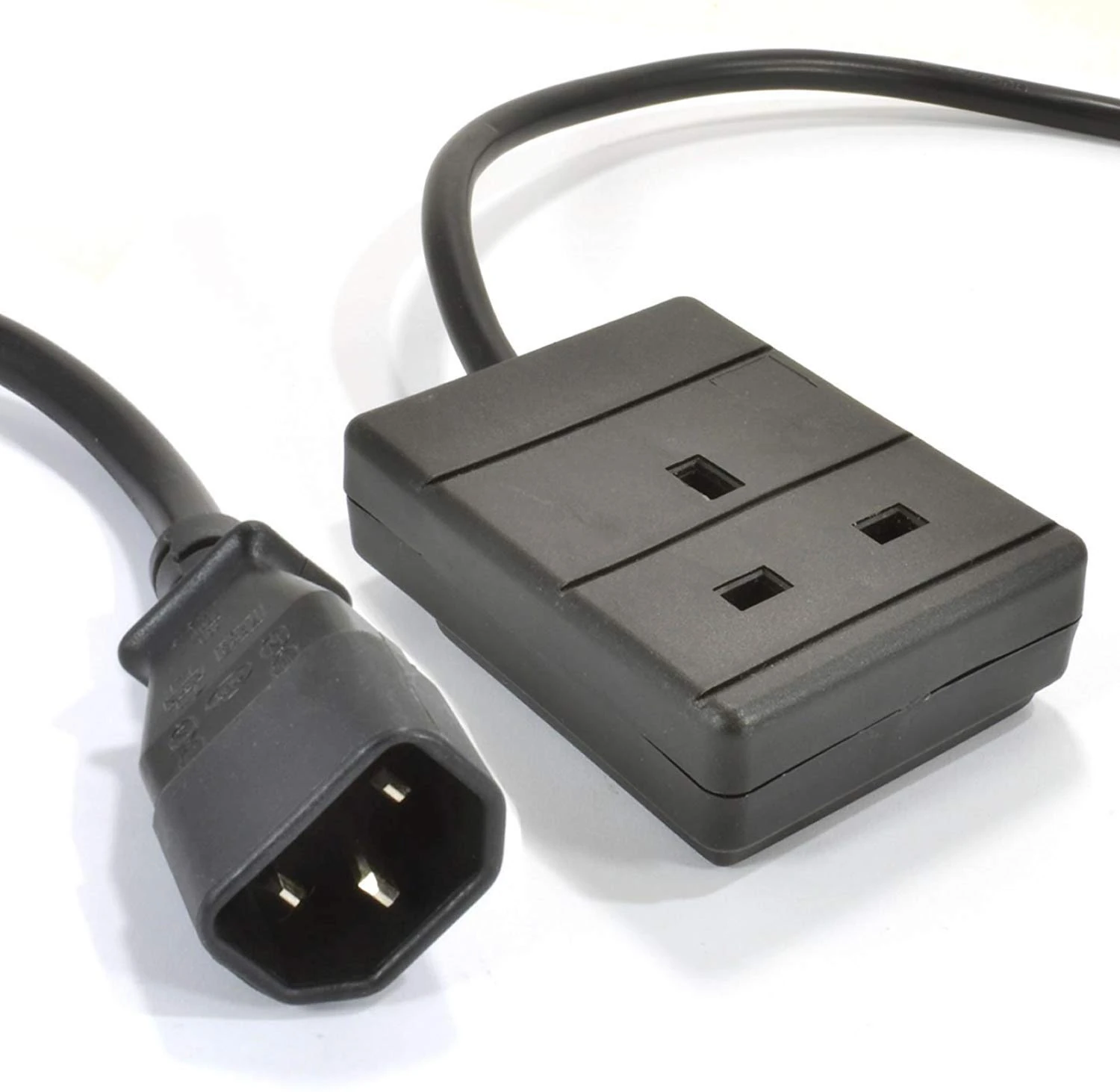 Pro Elec PEL01257 IEC C14 Plug to 13A UK Socket Power Lead, 5 m