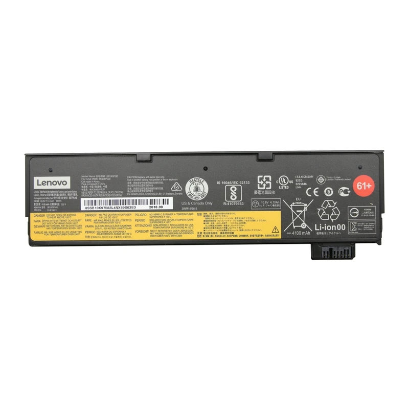 Lenovo Thinkpad Battery 61+ **New Retail**, 01AV491 - Image 1