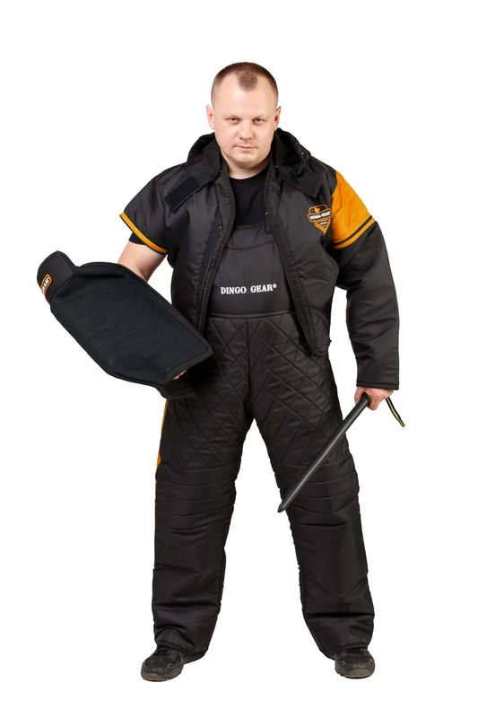 Dingo Gear Dog Training Suit for IGP Sports Agitation Decoy Size M Orange S01038