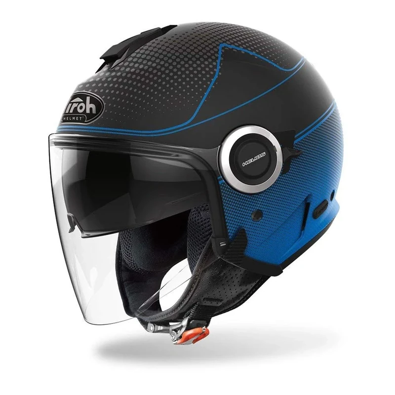 Airoh Helmet Helios Map Blue Matt L