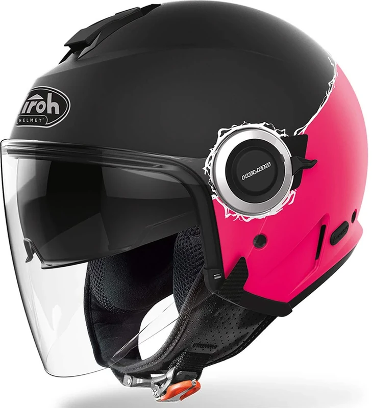 Airoh Helmet Helios Fluo Purple Matt M