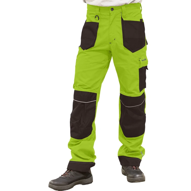 Leber&Hollman LH-FMN-T_LBR46 Formen Protective Trousers, Lime-Brown, 46 Size