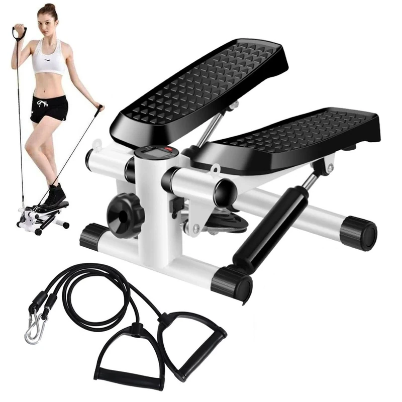 FFitness Fmms504B Home Stepper with Up Down Swing Function, Portable and Space Saving Stepper for Home Exercise