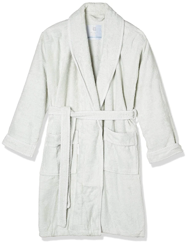 Heckett Lane Bath Robe, Chalk Blue, M cm