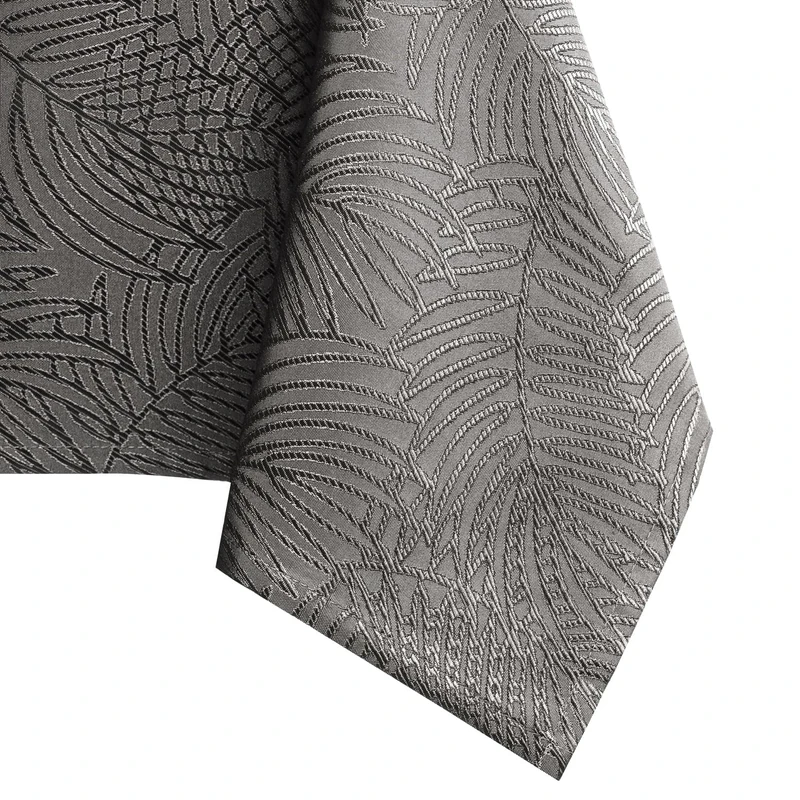 AmeliaHome Tablecloth 140 x 260 cm, Stain Protection, Lotus Effect, Washable, Water Repellent, Decorative Gaia Cocoa