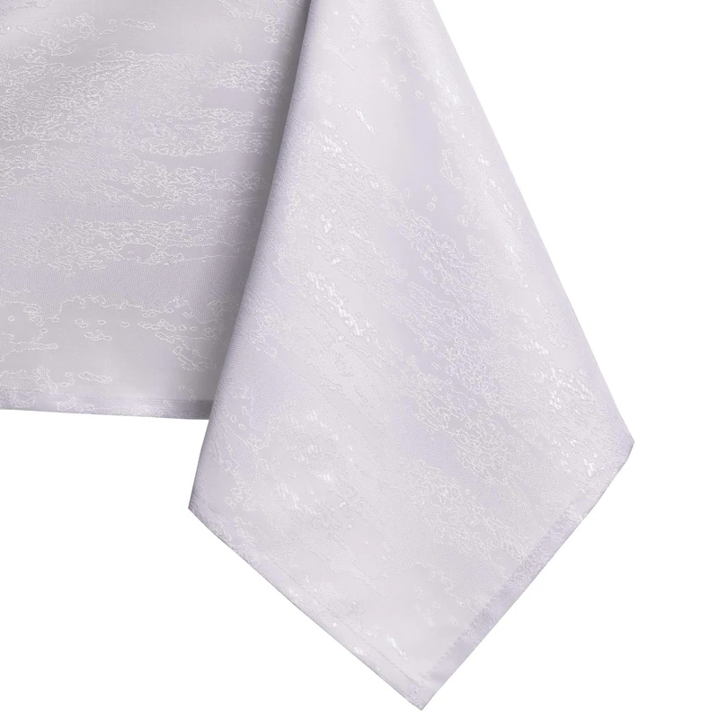 AmeliaHome Tablecloth 140 x 180 cm, Stain Protection, Lotus Effect, Washable, Water Repellent, Ornament, Vesta Lilac