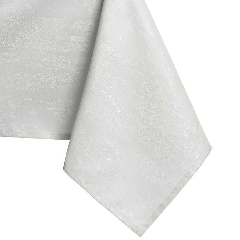 AmeliaHome Lotus Effect Water-Repellent Waterproof Polyester Tablecloth Ecru Vesta 150 x 300 cm