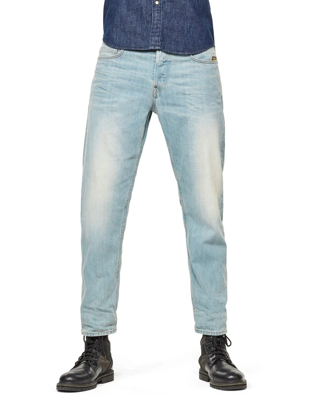 G-Star Men's Alum Relaxed Tapered Jeans, Blue (sun faded cyan D17232-B988-B164), 31W / 34L - Image 1
