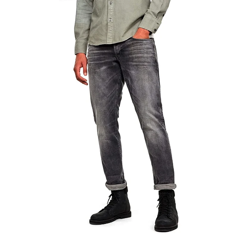G-STAR Men's 3301 Regular Tapered Jeans, Grey (faded bullit 51003-C293-B466), 40W / 38L