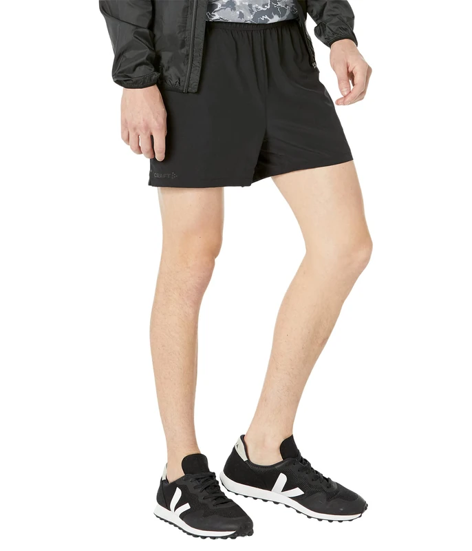 Craft Advance Essence 2-In-1 Stretch Shorts - Black, Small