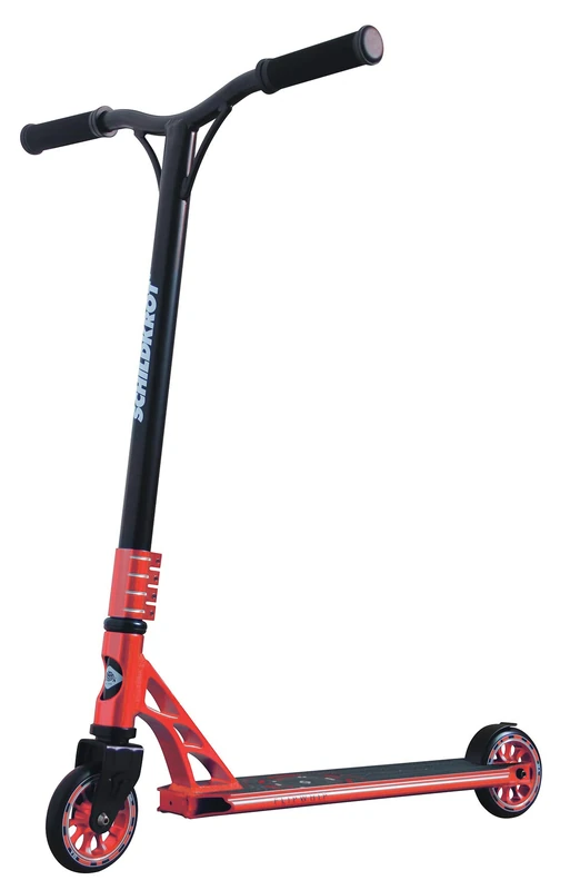 Schildkröt Stunt Scooter Flipwhip, Design: Mettalic Red, Premium Stunt Scooter with HIC compression and Aluminum Rim, 110 mm PU Wheels, for All Tricks and Stunts, 510402