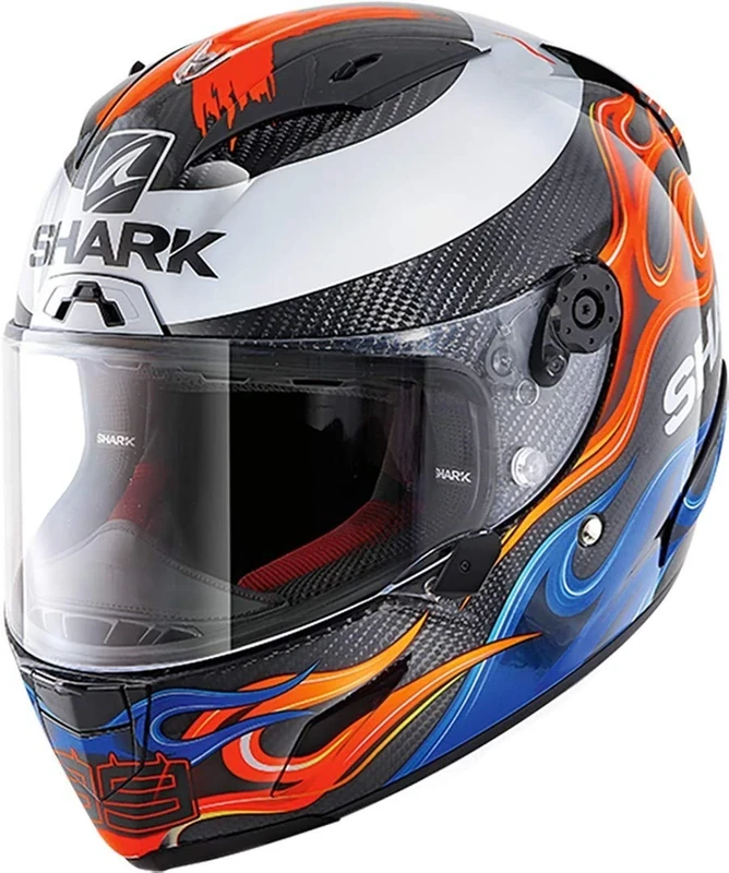 Motorcycle helmets Shark RACE-R PRO CARBON LORENZO 2019 DBR, Black/Red/Blue, S