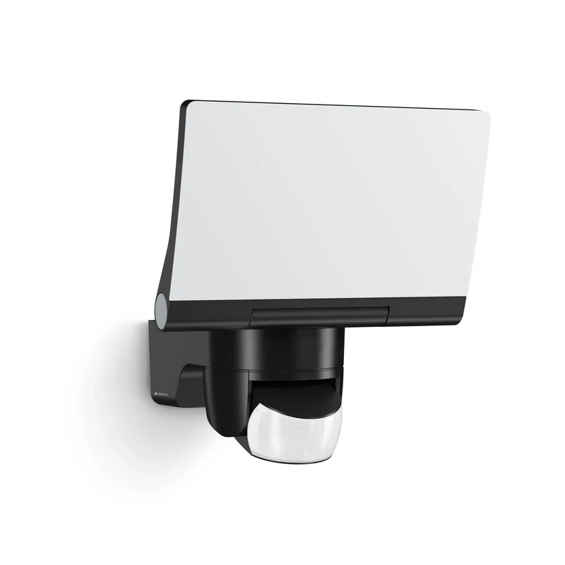 Steinel LED Spotlight XLED Home 2 SC Black, Floodlight, Bluetooth App, 13.7 W, 180° Motion Detector, 10 m Range, 1550 lm