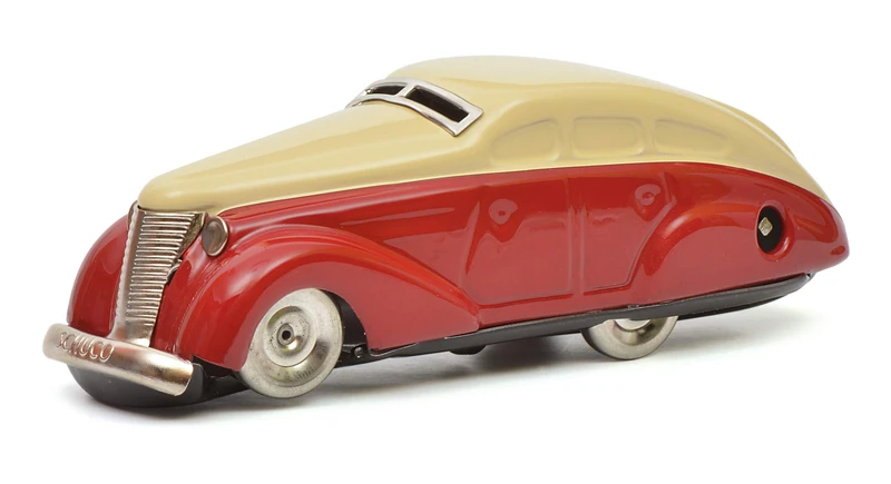 Schuco 450112300 – Reversible Car, Model Car, Red – Beige - Image 1